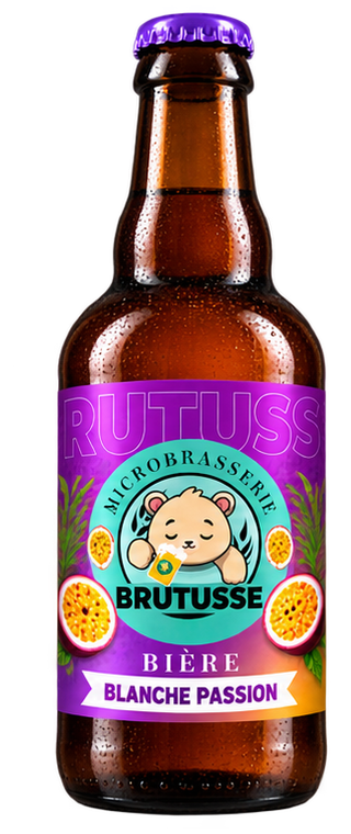 Bière blanche au fruit de la passion