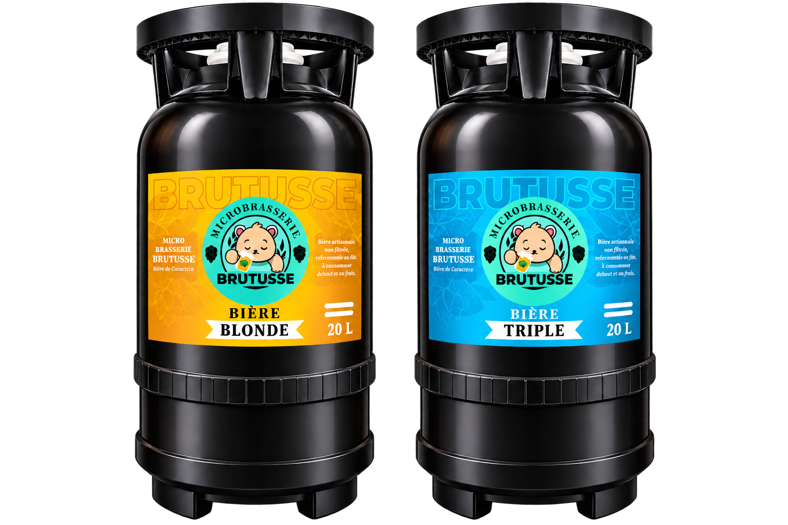 Un fût de bière et une tireuse